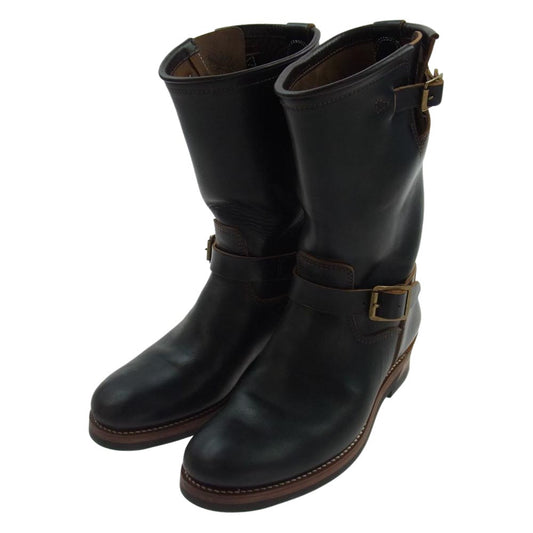 スクーブ skb-009L WANDER HORSE BUTT 茶芯 ホースバット レザー エンジニア ブーツ ダークブラウン系 8.5【中古】