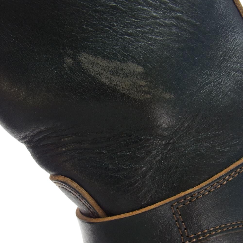 スクーブ skb-009L WANDER HORSE BUTT 茶芯 ホースバット レザー エンジニア ブーツ ダークブラウン系 8.5【中古】