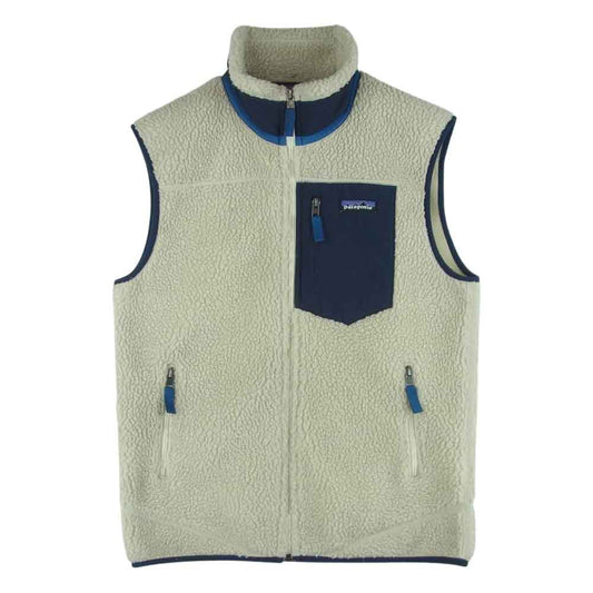 patagonia パタゴニア 18AW 23048 18年製 Classic Retro X Vest クラシック レトロ エックス フリース ベスト ベージュ系 S【中古】