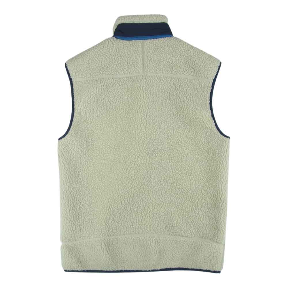 patagonia パタゴニア 18AW 23048 18年製 Classic Retro X Vest クラシック レトロ エックス フリース ベスト ベージュ系 S【中古】