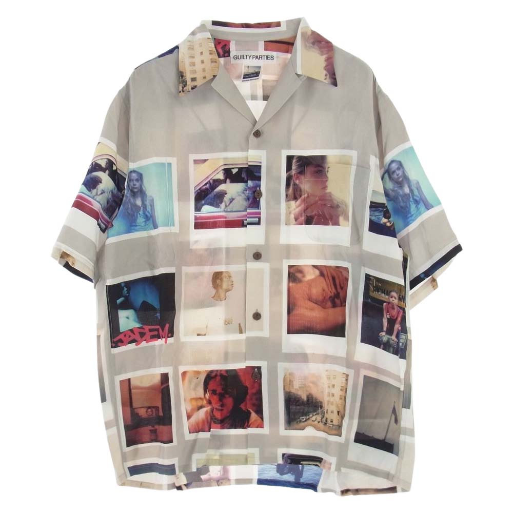 WACKO MARIA ワコマリア 23SS DAVIDE SORRENTI S/S HAWAIIAN SHIRT TYPE1 ダヴィデ・ソレンティ アロハシャツ M【美品】【中古】
