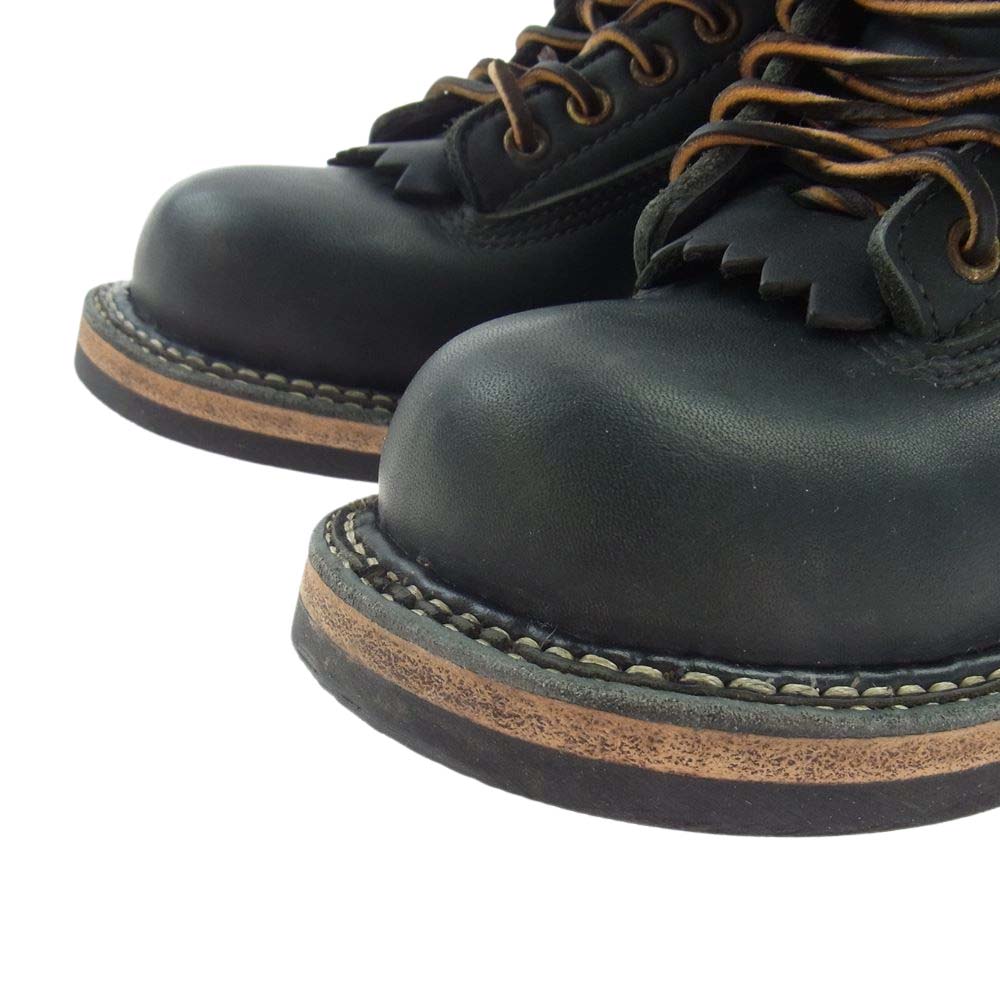 WHITE'S BOOTS ホワイツブーツ SMOKE JUMPER スモーク ジャンパー ワーク ブーツ ブラック系 US8.5E【美品】【中古】