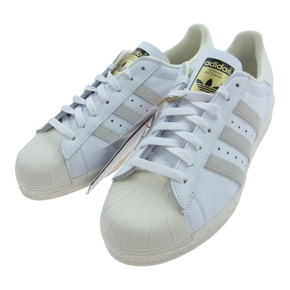 adidas アディダス ID5113 URBAN RESEARCH DOORS アーバンリサーチドアーズ別注 SUPERSTAR スーパースター ローカット スニーカー ホワイト系 27.0cm【新古品】【未使用】【中古】