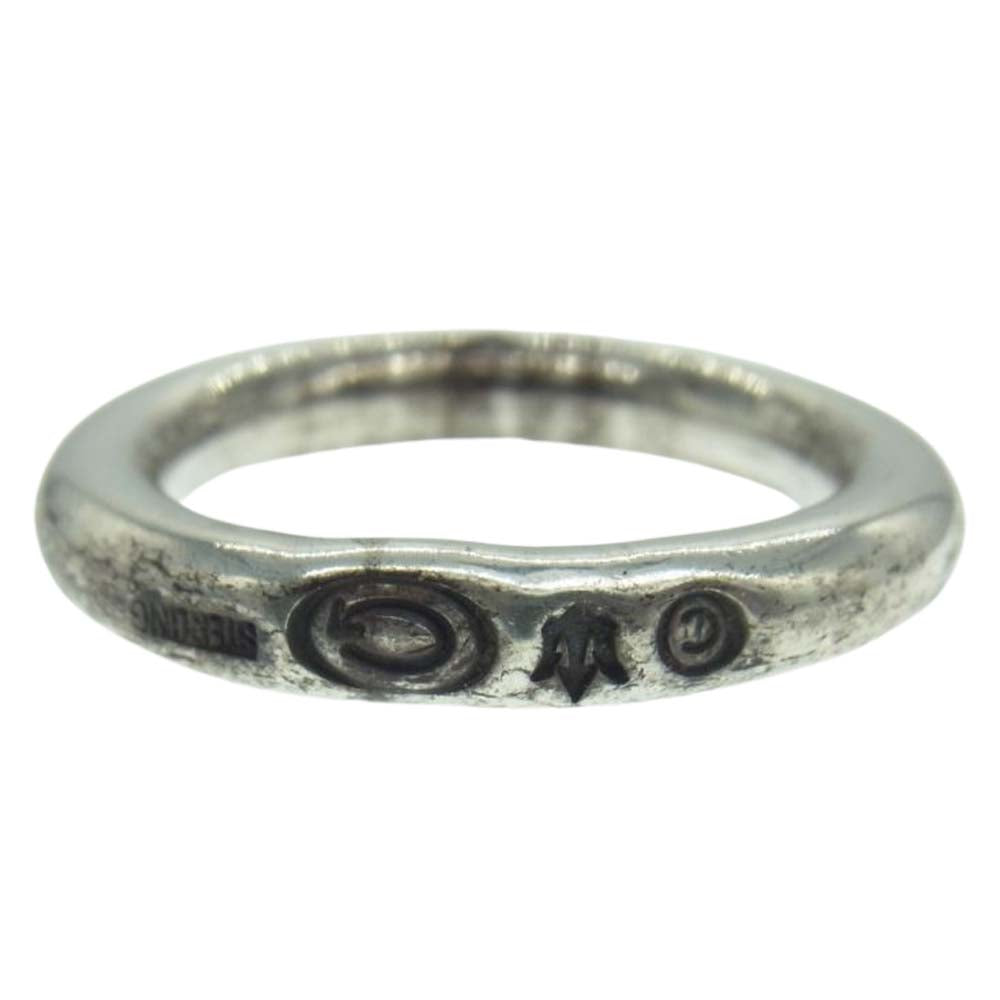 GABOR ガボール Trident & G Stamp On O-Ring トライデント Gスタンプ オン Oリング シルバー系 18号【中古】