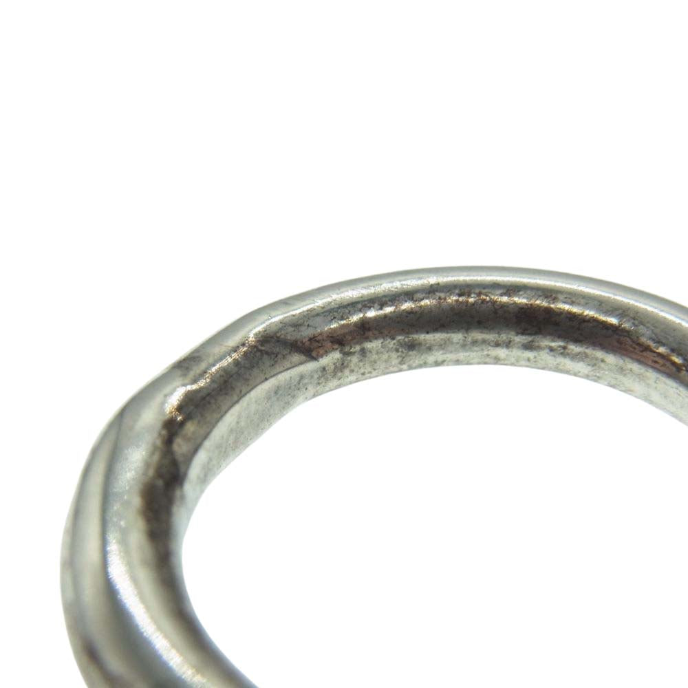 GABOR ガボール Trident & G Stamp On O-Ring トライデント Gスタンプ オン Oリング シルバー系 18号【中古】