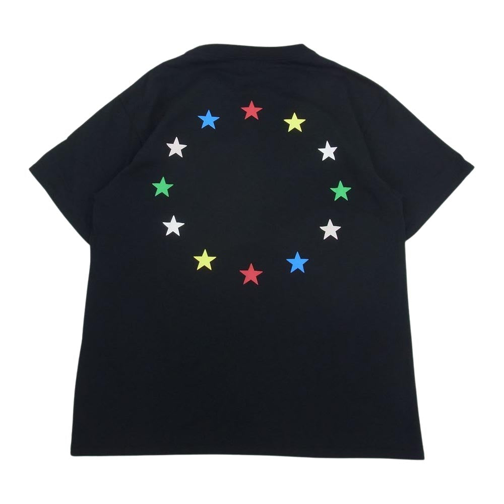 WIND AND SEA ウィンダンシー 21SS × HUF ハフ WDS-HUF-01 HDF WDS クルーネック 半袖 Tシャツ ブラック系 M【中古】
