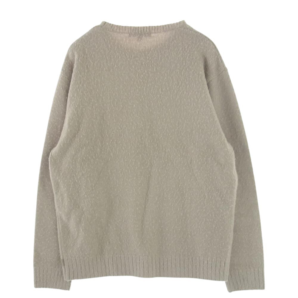 Supreme シュプリーム 21AW Pilled Sweater パイル ブラッシュド ニット セーター ライトベージュ系 M【中古】