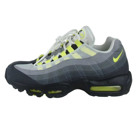 NIKE ナイキ CT1689-001 AIR MAX 95 OG 2020 エアマックス95 イエローグラデーション ローカット スニーカー グレー系 27cm【中古】