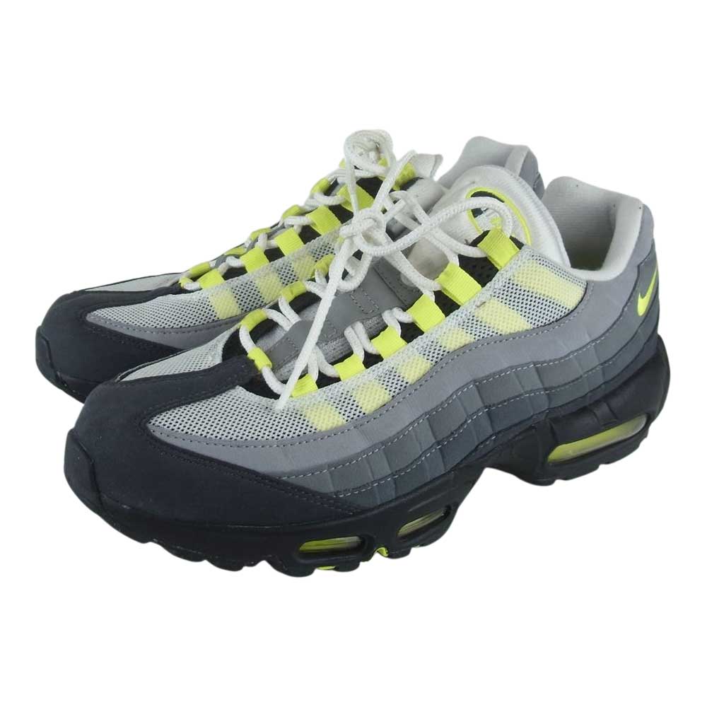 NIKE ナイキ CT1689-001 AIR MAX 95 OG 2020 エアマックス95 イエローグラデーション ローカット スニーカー グレー系 27cm【中古】