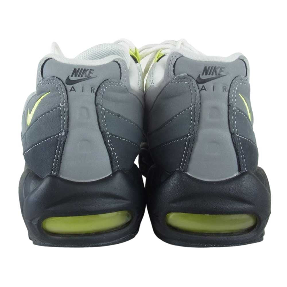 NIKE ナイキ CT1689-001 AIR MAX 95 OG 2020 エアマックス95 イエローグラデーション ローカット スニーカー グレー系 27cm【中古】