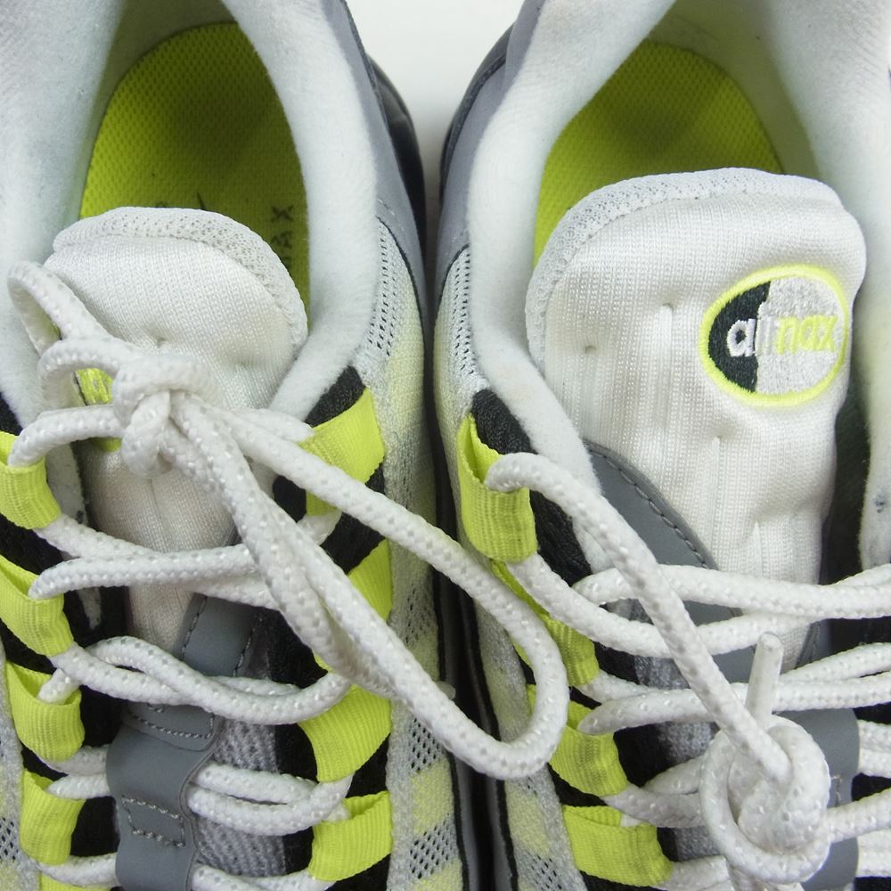 NIKE ナイキ CT1689-001 AIR MAX 95 OG 2020 エアマックス95 イエローグラデーション ローカット スニーカー グレー系 27cm【中古】