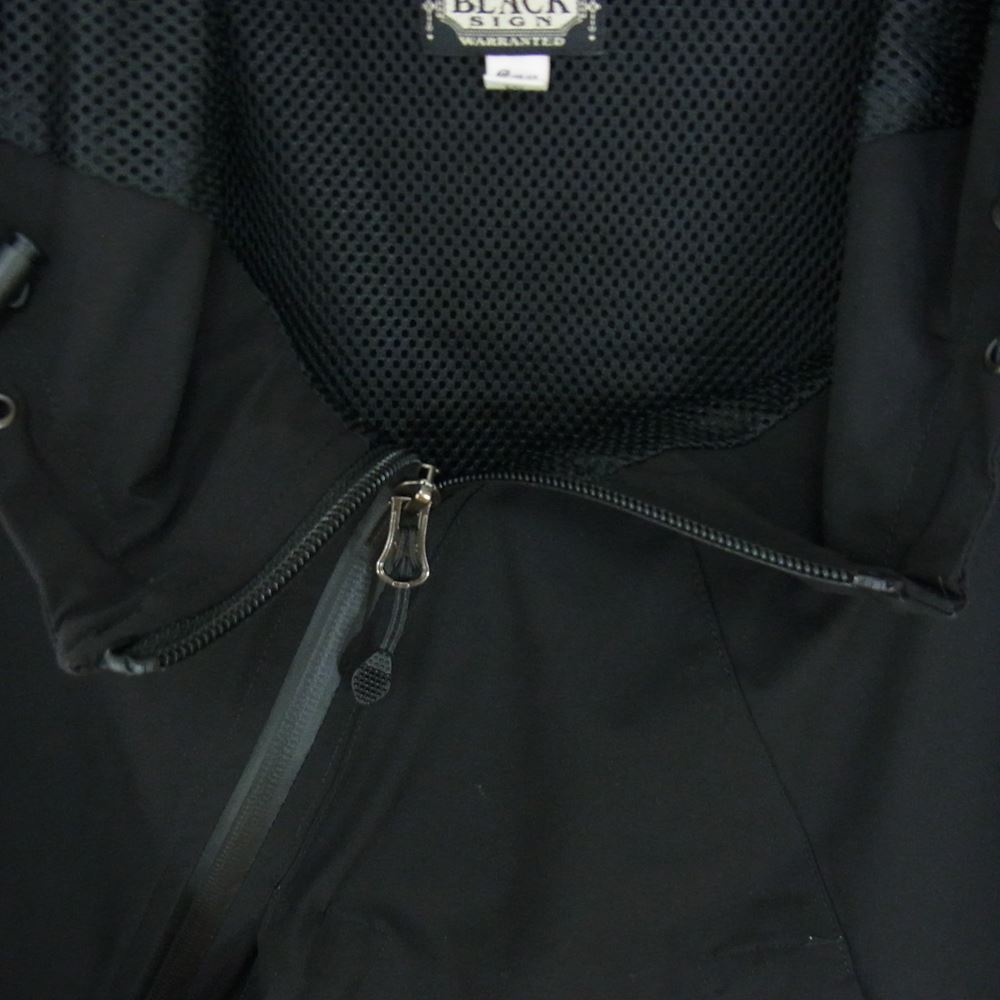 BLACK SIGN ブラックサイン High-spec BS Anorak Parka ハイスペックBS アノラックパーカー ジャケット ブラック系 M【中古】