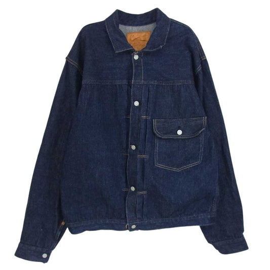 WAREHOUSE ウエアハウス 1ST TYPE デニム ジャケット インディゴブルー系 42【中古】