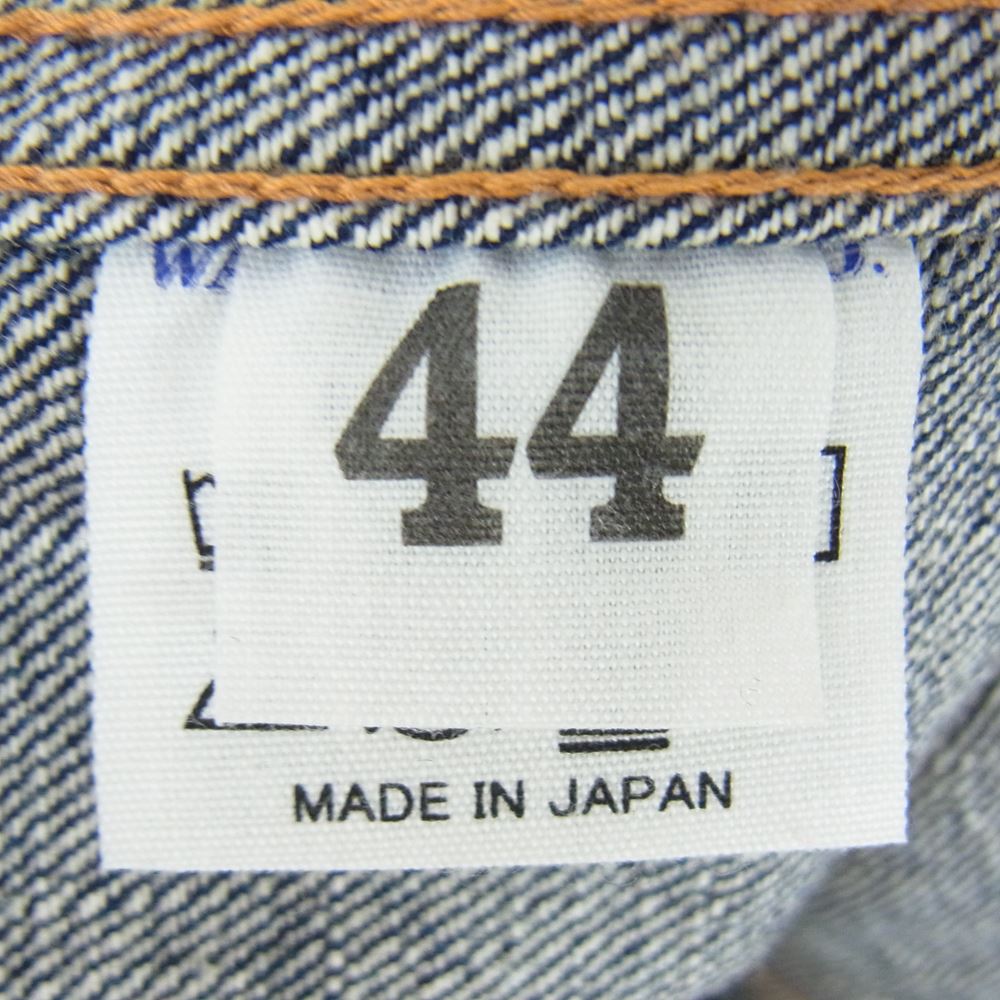 WAREHOUSE ウエアハウス Lot 2001XX 1ST TYPE デニム ジャケット インディゴブルー系 44【中古】