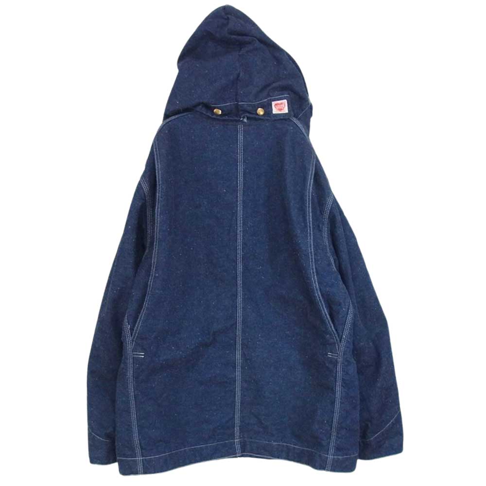 ティーシービージーンズ Stray Cathartt Chore Coat Duck ストレイ キャットハートチョアコート ダック カバーオール ジャケット インディゴブルー系 サイズ表記無【中古】
