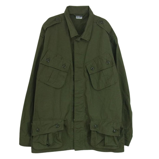 The REAL McCOY'S ザリアルマッコイズ MJ22006 OMBAT TROPICAL MODEL 220 ジャングル ファティーグ ジャケット カーキ系 XL【中古】