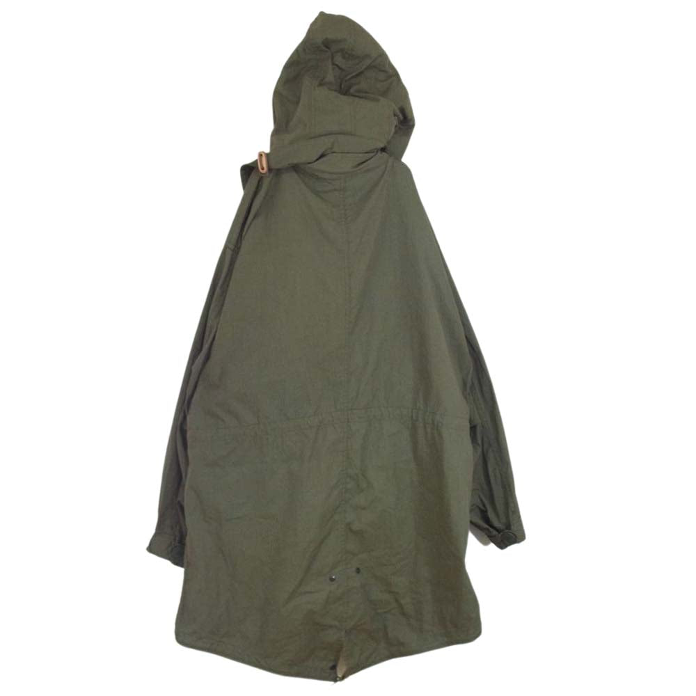 The REAL McCOY'S ザリアルマッコイズ MJ21111 PARKA MAN’S M-65 モッズコート ミリタリー フィールド ジャケット フード付属 カーキ系 M【中古】