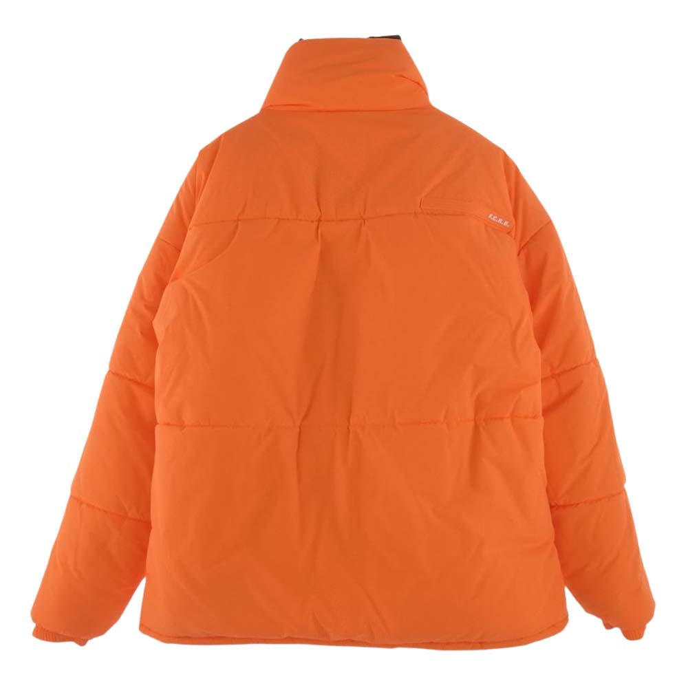 F.C.R.B. エフシーアールビー 19AW FCRB-192040 REVERSIBLE BIG EMBLEM PADDED BLOUSON MLB サンフランシスコ・ジャイアンツ リバーシブル ビッグ エンブレム パデッド ブルゾン グレー系 オレンジ系 XL【美品】【中古】