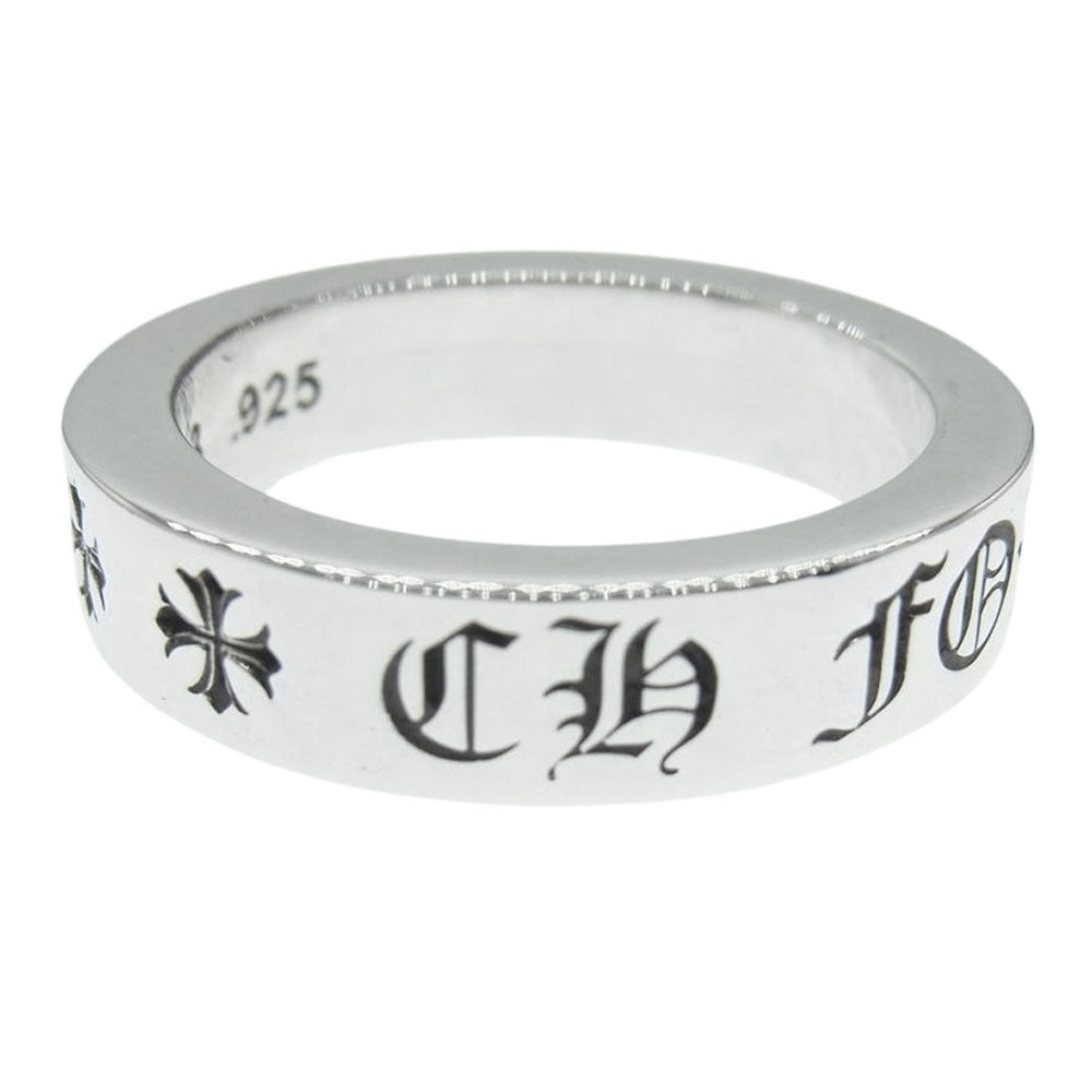 CHROME HEARTS クロムハーツ（原本無） 2023年ユナイテッドアローズレシート付属 SPACER FOREVER 6mm スペーサー フォーエバー リング シルバー系 24号【中古】