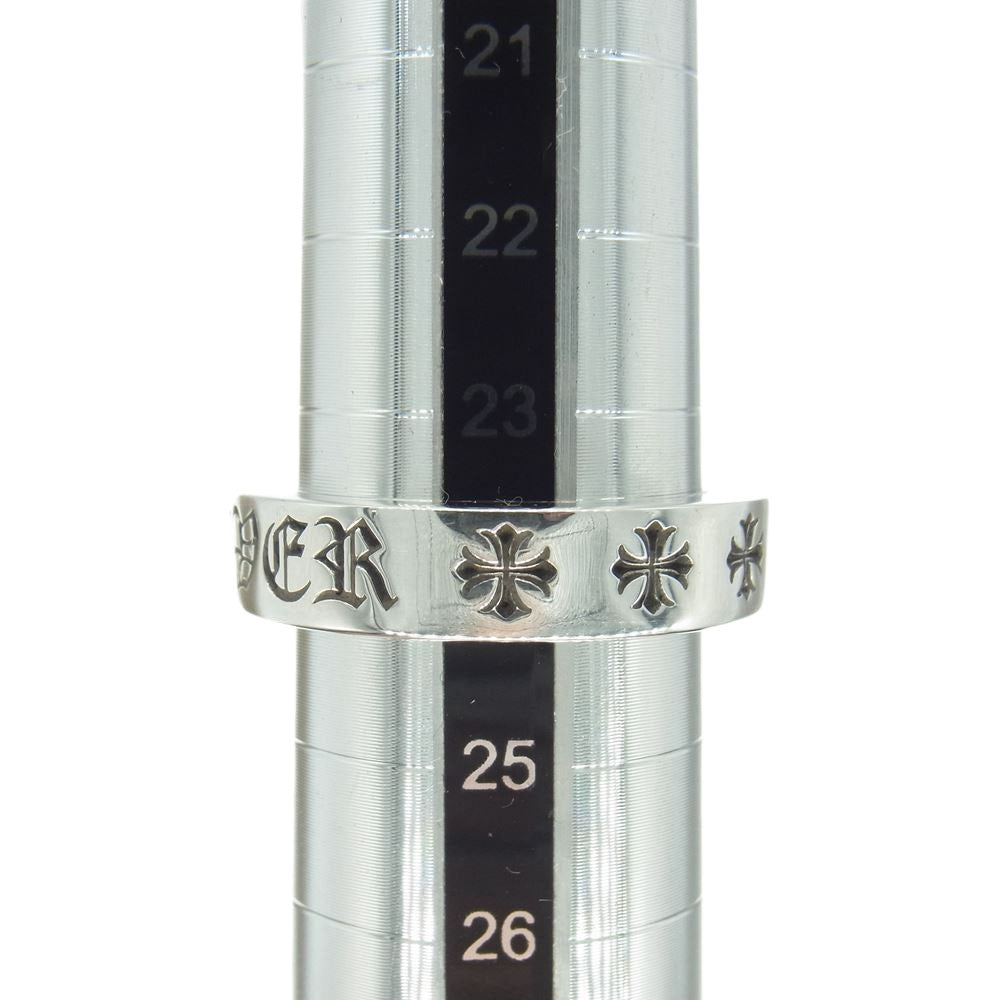 CHROME HEARTS クロムハーツ（原本無） 2023年ユナイテッドアローズレシート付属 SPACER FOREVER 6mm スペーサー フォーエバー リング シルバー系 24号【中古】