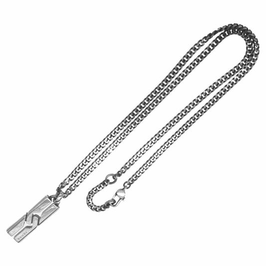 GUCCI グッチ 313466 J8400 8106 インフィニティ 喜平チェーン ネックレス シルバー系【中古】