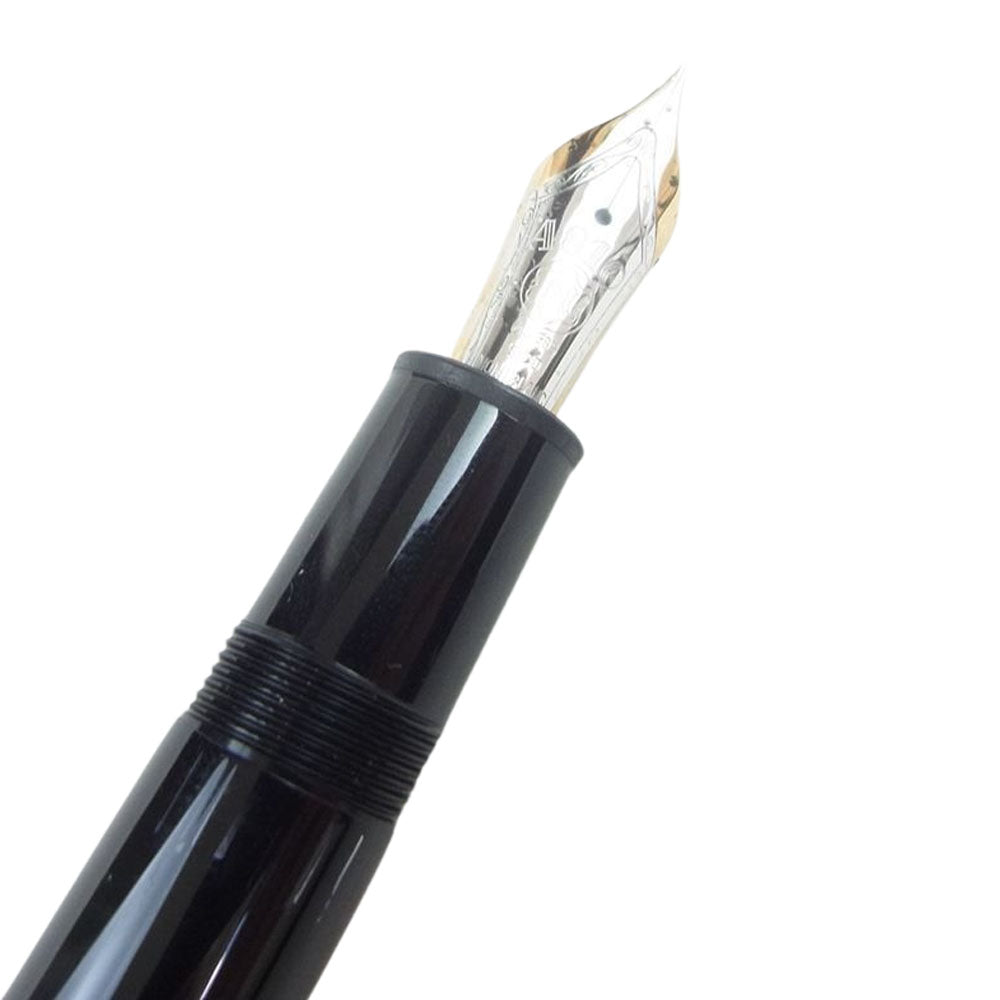 MONTBLANC モンブラン 4810 585 マイスターシュテュック 万年筆 ブラック系【美品】【中古】