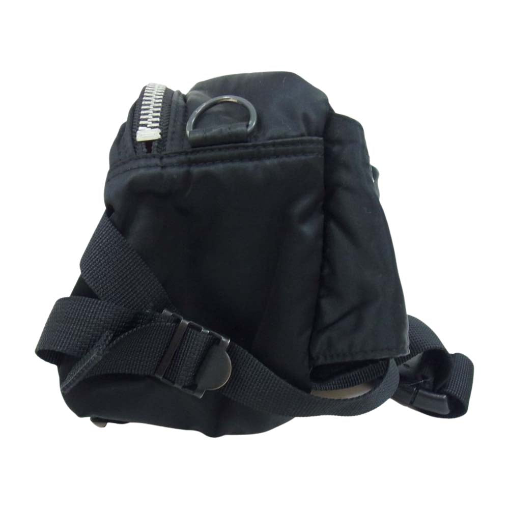 PORTER ポーター TANKER WAIST BAG タンカー ウエストポーチ  ブラック系【中古】