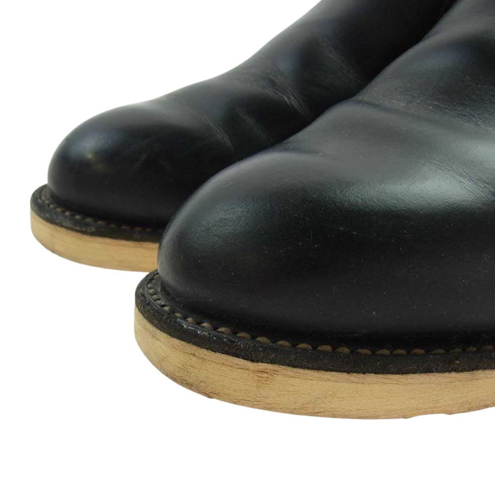 RED WING レッドウィング 8142 ROMEO ロメオ サイドゴア ローカット ブーツ ブラック系 8E【中古】