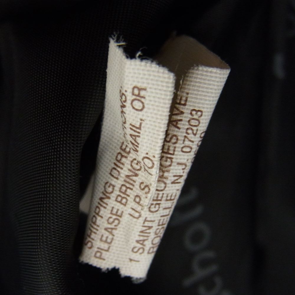 schott ショット 641E USA製 ボアライナー付属 シングル ライダース レザージャケット ブラック系 34【中古】