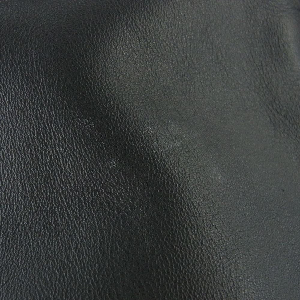 schott ショット 641E USA製 ボアライナー付属 シングル ライダース レザージャケット ブラック系 34【中古】