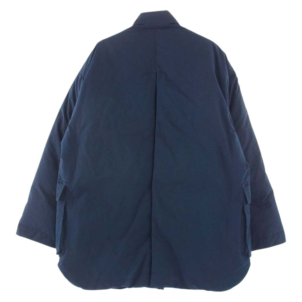 PORTER CLASSIC ポータークラシック 21AW WEATHER DOWN SHIRT JACKET NAVY ウェザー ダウン シャツ ジャケット ネイビー系 4【中古】