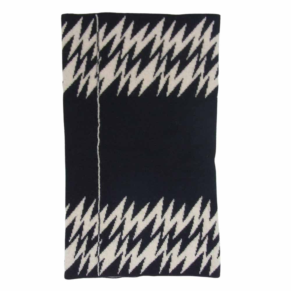 LOST CONTROL ロストコントロール Jacquard Neck Warmer ジャガード ネック ウォーマー ブラック系【中古】