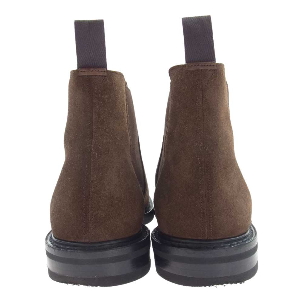 CHURCH'S チャーチ ETC246 WELLS LW CAASTORO SIGAR 103ラスト サイドゴア レザー チェルシーブーツ ブラウン系 7【中古】