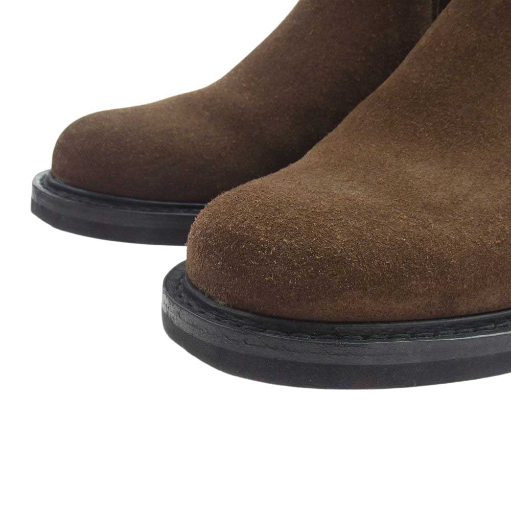 CHURCH'S チャーチ ETC246 WELLS LW CAASTORO SIGAR 103ラスト サイドゴア レザー チェルシーブーツ ブラウン系 7【中古】