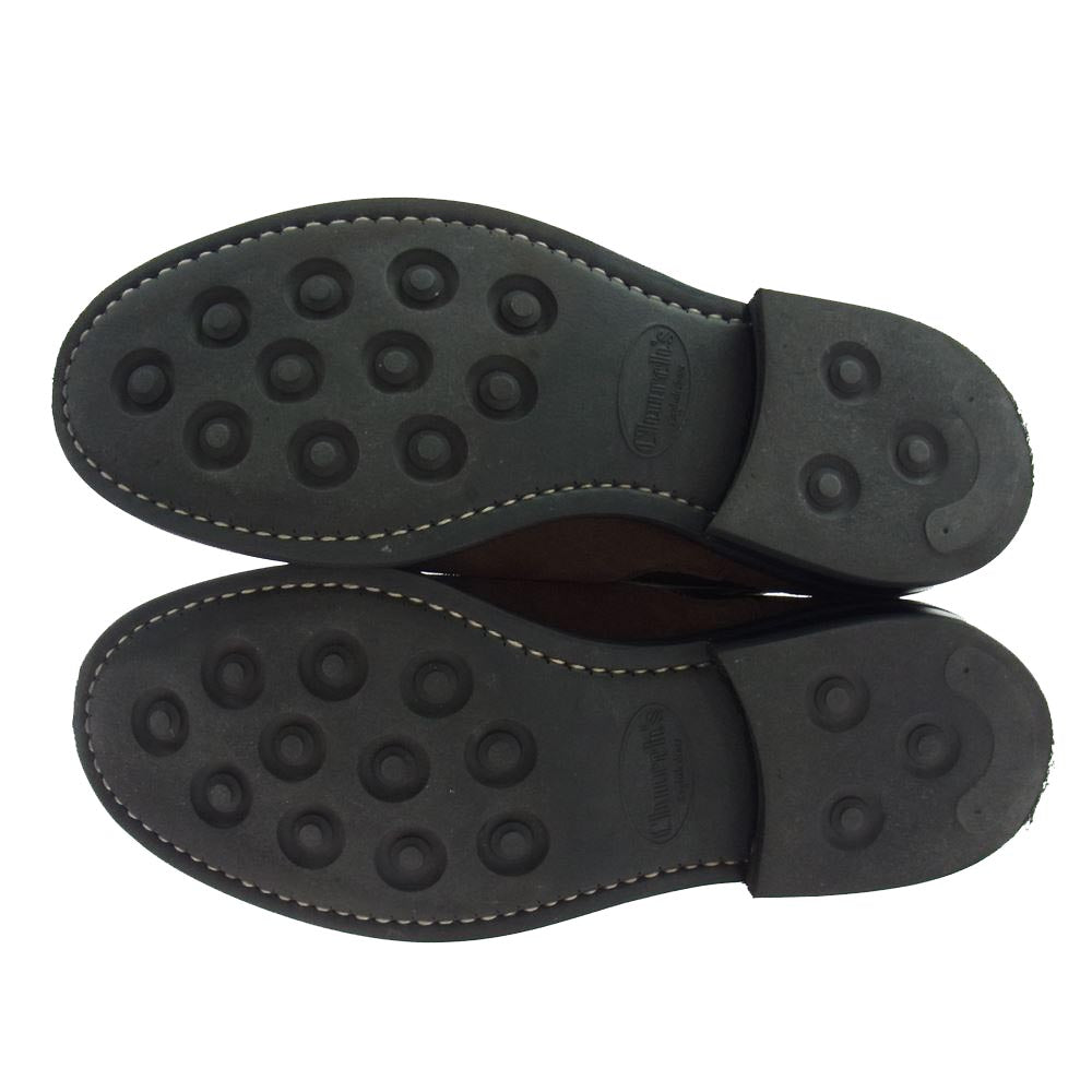 CHURCH'S チャーチ ETC246 WELLS LW CAASTORO SIGAR 103ラスト サイドゴア レザー チェルシーブーツ ブラウン系 7【中古】