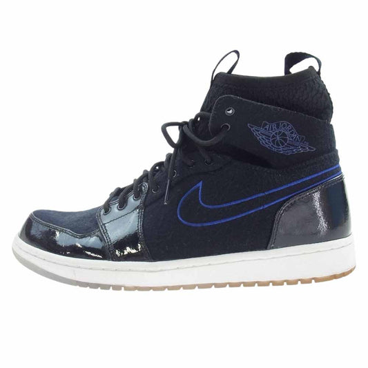 NIKE ナイキ 844700-002 AIR JORDAN 1 RETRO ULTRA HIGH エアジョーダン BLACK CONCORD-BLACK-WHITE スニーカー ブラック系 27.5cm【中古】