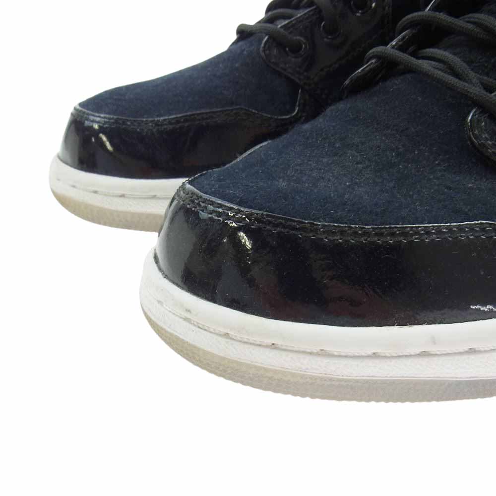 NIKE ナイキ 844700-002 AIR JORDAN 1 RETRO ULTRA HIGH エアジョーダン BLACK CONCORD-BLACK-WHITE スニーカー ブラック系 27.5cm【中古】