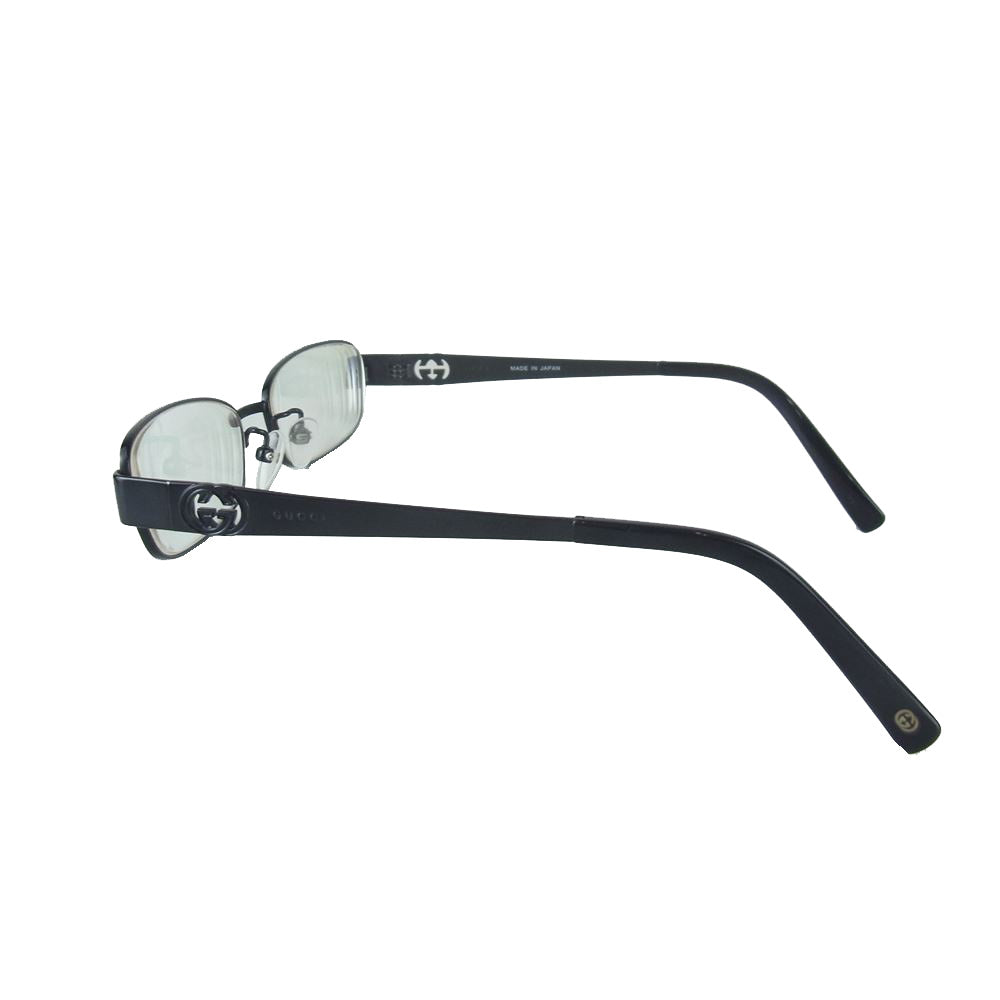 GUCCI グッチ GG-9629J メガネフレーム アイウェア 眼鏡 度入り ブラック系 53□15-135【中古】