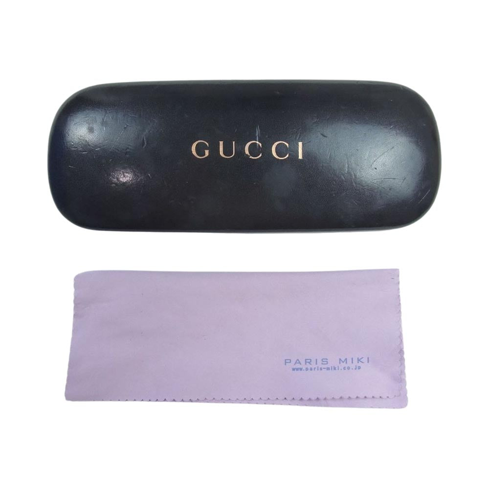 GUCCI グッチ GG-9629J メガネフレーム アイウェア 眼鏡 度入り ブラック系 53□15-135【中古】