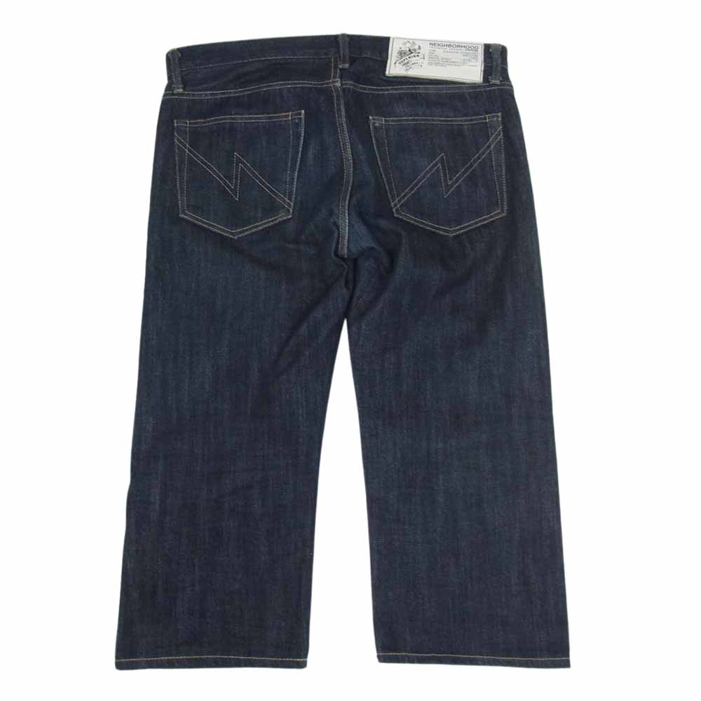 NEIGHBORHOOD ネイバーフッド 10SS 101DCNH-PTM03 RIGID NARROW 14OZ PT リジット ナロー デニム パンツ インディゴブルー系 M【中古】