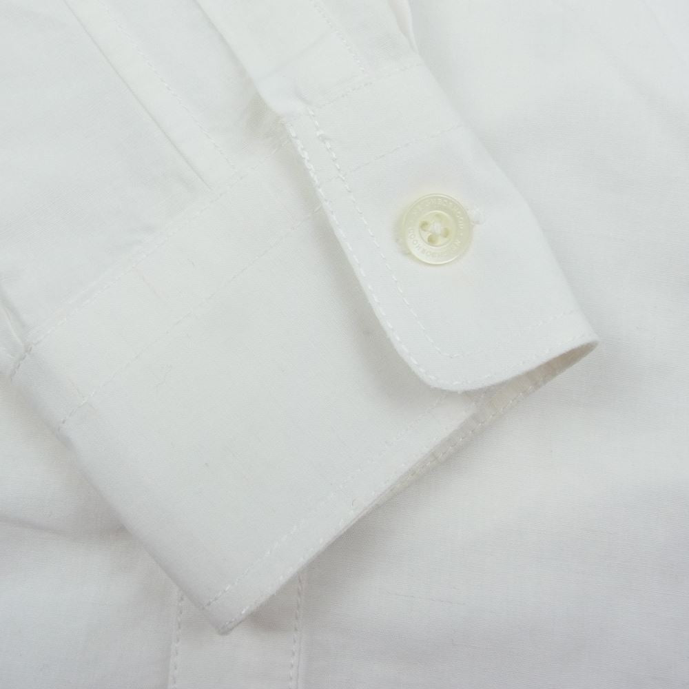 NEIGHBORHOOD ネイバーフッド 16SS 161TSNH-SHM05  PLAIN CL SHIRT LS コットン 長袖 シャツ ホワイト系 S【中古】