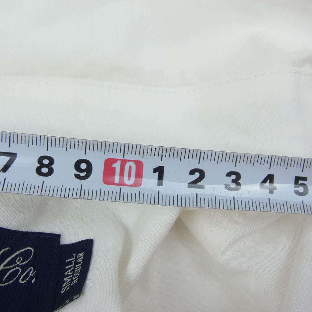 NEIGHBORHOOD ネイバーフッド 16SS 161TSNH-SHM05  PLAIN CL SHIRT LS コットン 長袖 シャツ ホワイト系 S【中古】