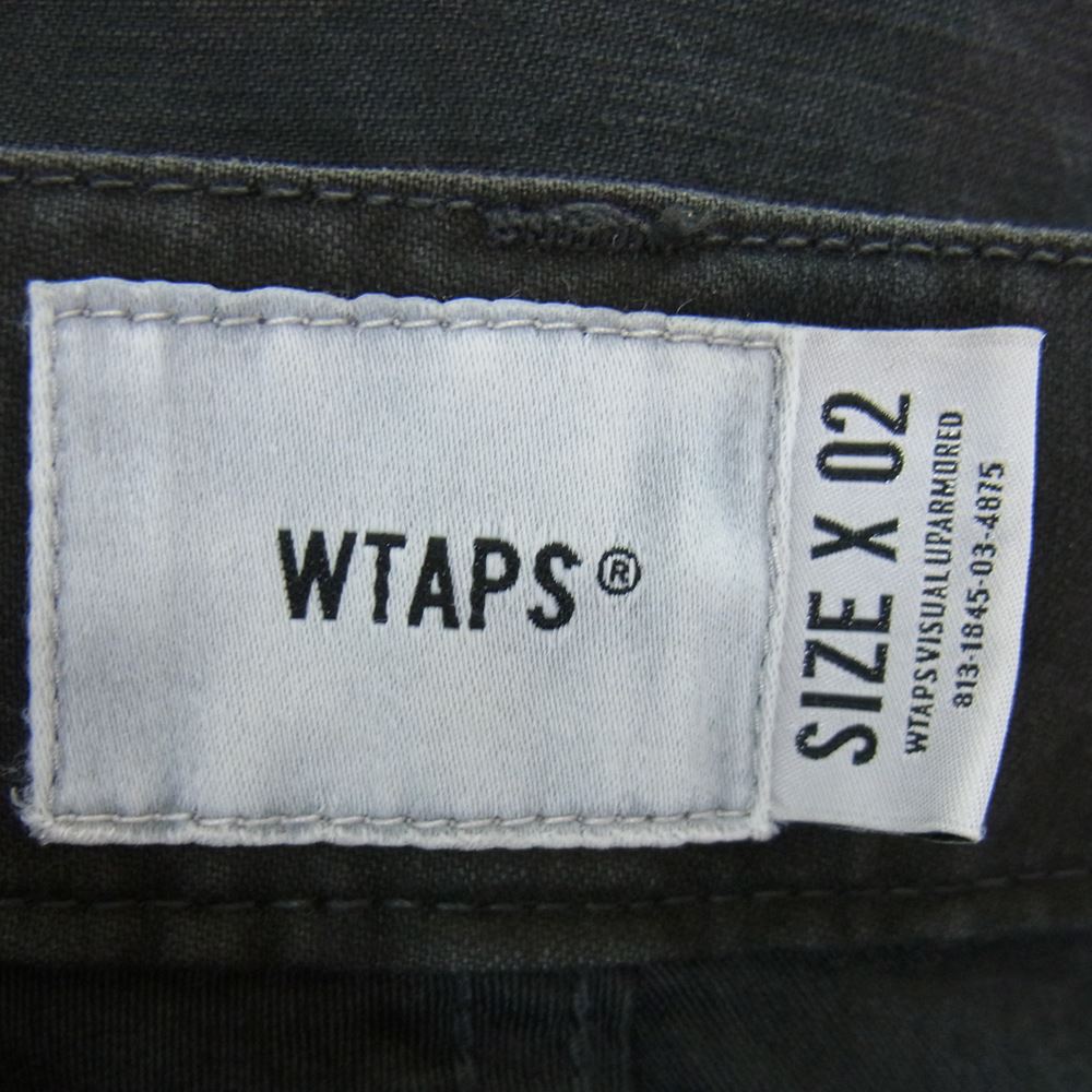 WTAPS ダブルタップス 20SS 201WVDT-PTM04 JUNGLE STOCK TROUSERS ジャングル ストック カモフラ トラウザーズ カーゴパンツ カーキ系 02【極上美品】【中古】