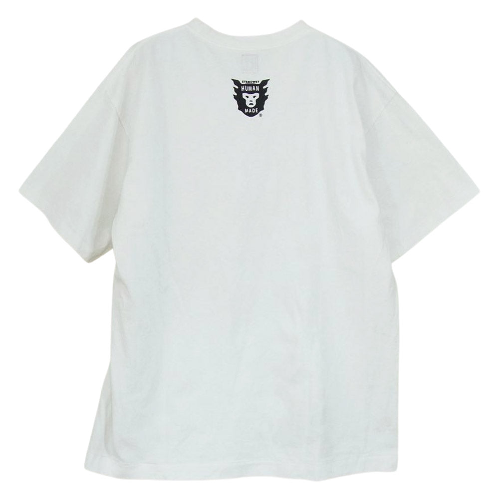 HUMAN MADE ヒューマンメイド ハート ロゴ 半袖 Tシャツ ホワイト系 L