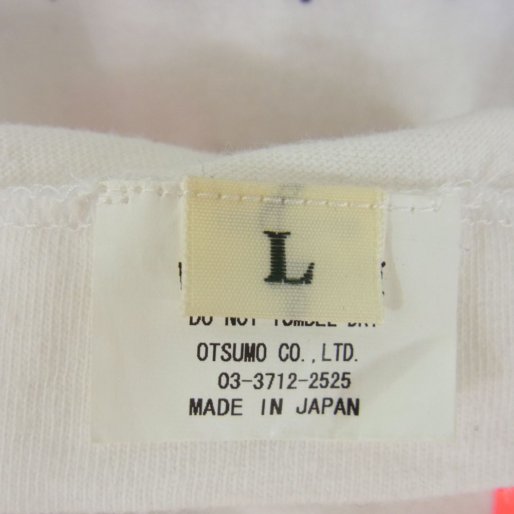 HUMAN MADE ヒューマンメイド 18SS × STUDIO SEVEN スタジオセブン NEW T-SHIRT 半袖 Tシャツ ホワイト系 L【中古】