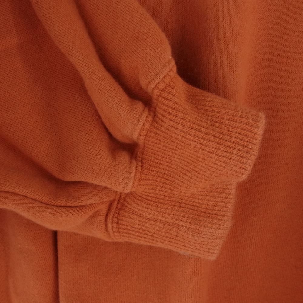 HUMAN MADE ヒューマンメイド DRY ALLS バックロゴ クルーネック スウェット オレンジ系 L【中古】