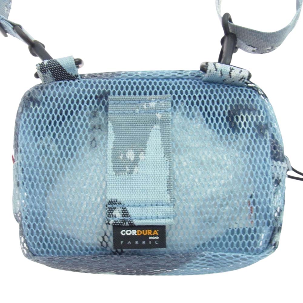Supreme シュプリーム 20SS Smal Shoulder Bag Blue Chocolate Chip Camo スモール ショルダー バッグ チョコチップ カモ ライトブルー系【極上美品】【中古】