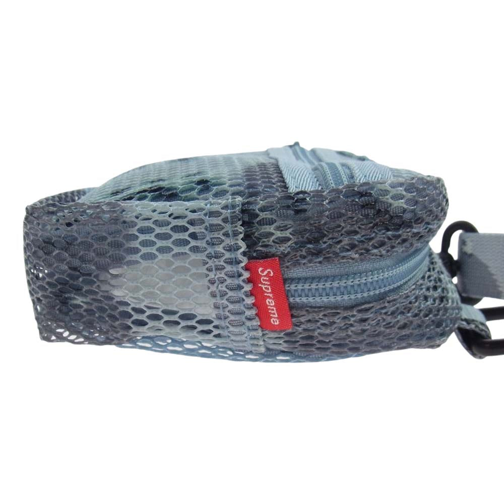 Supreme シュプリーム 20SS Smal Shoulder Bag Blue Chocolate Chip Camo スモール ショルダー バッグ チョコチップ カモ ライトブルー系【極上美品】【中古】