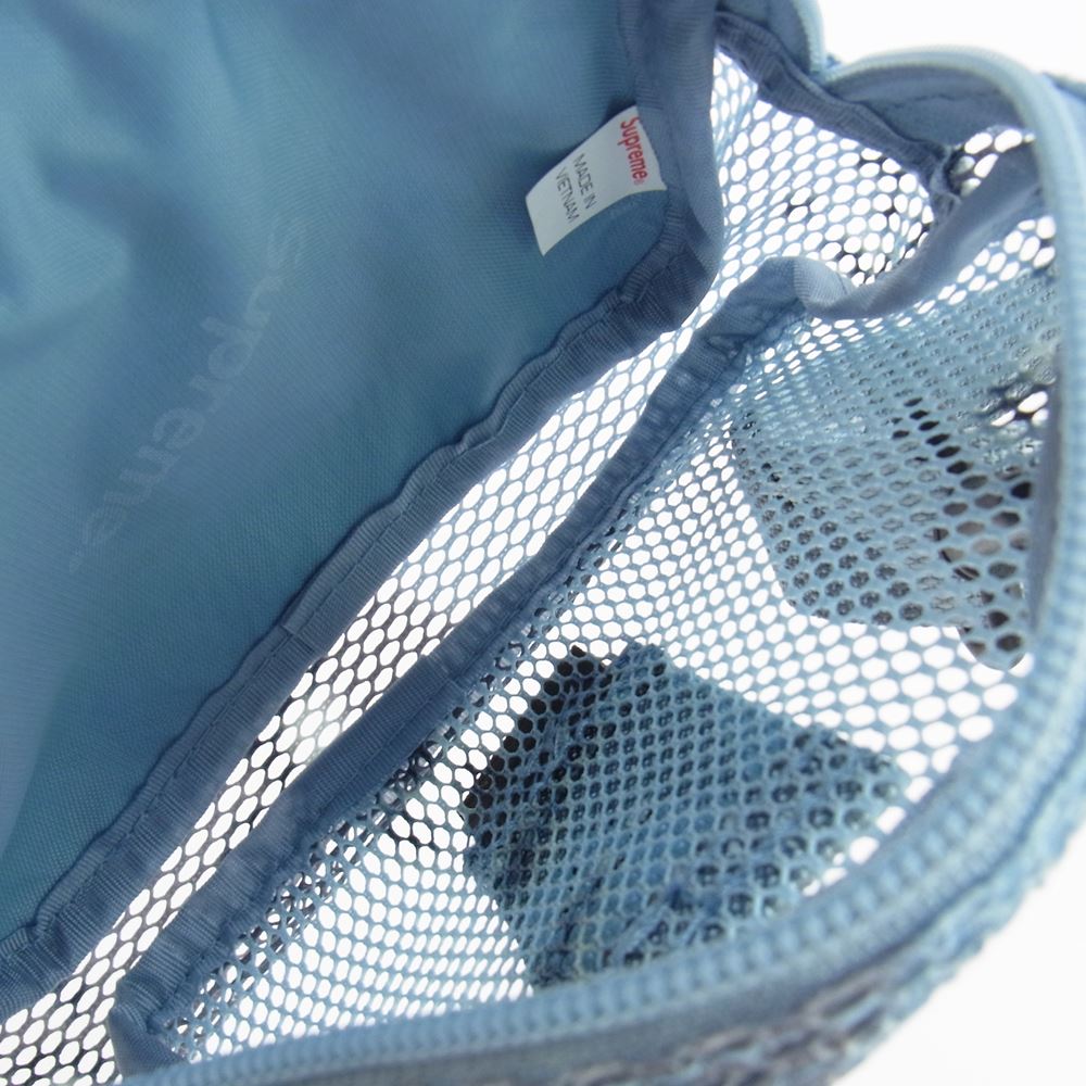 Supreme シュプリーム 20SS Smal Shoulder Bag Blue Chocolate Chip Camo スモール ショルダー バッグ チョコチップ カモ ライトブルー系【極上美品】【中古】