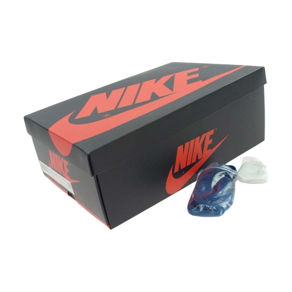 NIKE ナイキ 555088 404 Air Jordan 1 Retro High OG Dark Marina Blue ナイキ エアジョーダン 1 レトロ ハイ OG ダークマリーナブルー スニーカー ブラック系 ブルー系 27cm【中古】